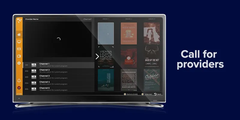 Call for IPTV Providers