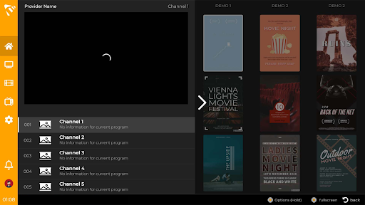 MaxPlayer on Android Mobile — screenshot 1